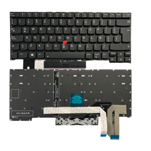 LENNOVO ThinkPad T14s Gen <span class=keywords><strong>1</strong></span> Teclado para computadora portátil Teclado Negro LED Retroiluminado Material plástico Nuevo y en stock - Product Image 1