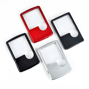 Biểu tượng tùy chỉnh bền hình chữ nhật 3x 6x xách tay chiếu sáng đọc sách <span class=keywords><strong>Magnifying</strong></span> <span class=keywords><strong>Glass</strong></span> bán - Product Image 1