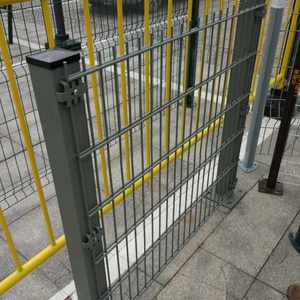 Valla de doble alambre para cinturón verde urbano, valla de doble alambre para protección paisajística de fábrica, valla exterior de doble alambre, valla de <span class=keywords><strong>escape</strong></span> - Product Image 6
