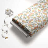 Nouvelle conception de chemise en tissu popeline de coton peigné personnalisé, imprimé numérique floral, voile respirant, antistatique, léger et biologique
