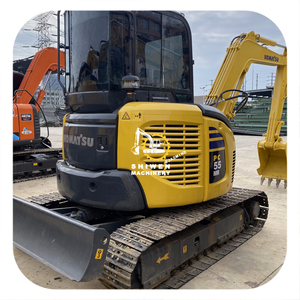รถขุดมือสอง Komatsu pc55 ประสิทธิภาพสูง น้ำหนัก 5.5 ตัน อุปกรณ์ขุดขนาดเล็ก ได้รับการรับรองมาตรฐาน CE EPA เครื่องยนต์ 4D88E-7 pc35 pc40 - Product Image 1