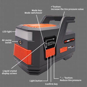 Démarreur de <span class=keywords><strong>voiture</strong></span> portable 20000mAh, batterie externe 4500A <span class=keywords><strong>avec</strong></span> compresseur d'air 150 PSI, dispositif de démarrage de <span class=keywords><strong>voiture</strong></span> pour essence et <span class=keywords><strong>diesel</strong></span> 8.5L/6.0L - Product Image 4