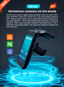 Lector <span class=keywords><strong>RFID</strong></span> UHF de Mano Scanmax SMG2 865-868MHz Android <span class=keywords><strong>13</strong></span> de Largo Alcance de hasta 20 Metros - Product Image 4