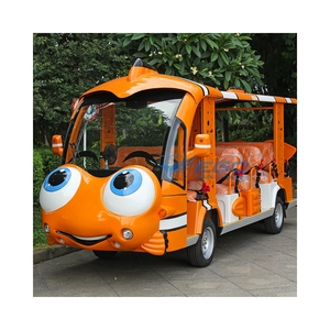 Autobús Turístico Eléctrico de 14/17 Plazas Hecho en China, Autobús Turístico con Diseño de Pez Payaso, Autobús Turístico en Venta - Product Image 1