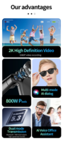 Lunettes de soleil intelligentes sans fil pour hommes et femmes, caméra BT5.4, lunettes avec enregistrement en direct, appels et musique, protection solaire, 100+ langues