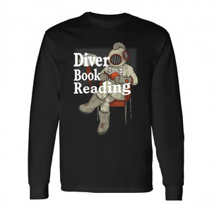 Camiseta de manga larga Diver Book Reading - Product Image 2