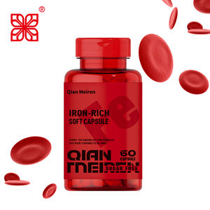 DHOP Cuidado femenino Softgels Hierro Deficiencia Anemia Heme Hierro Fe Suplemento en stock - Product Image 5