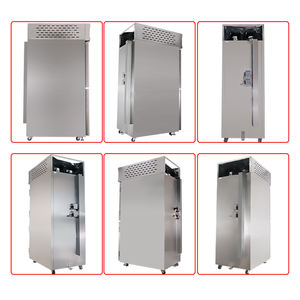 Offre spéciale 	 Prouveuse à double porte côte à côte 220V 3.2kw à longue durée de vie, 36 plateaux, pour détaillants et équipement de pâtisserie domestique - Product Image 4
