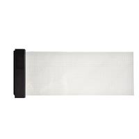 Écran transparent LED flexible à grille couleur intégrale pour vitrine de centre commercial en verre, vente en gros