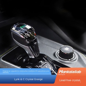 Modified Car Gear <b>Knob</b> for Lingke 01 02 03 Models With <b>Crystal</b> Head Handle Lynk & C <b>Crystal</b> Grange <b>Crystal</b> Gear Handle <b>Knob</b> for - Product Image 2