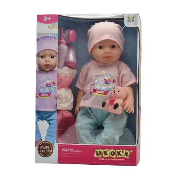 Ce Premium Fabriek Directe Verkoop 18 Inch Pop Reborn Baby Jongen Pop Speelgoed Voor Kinderen