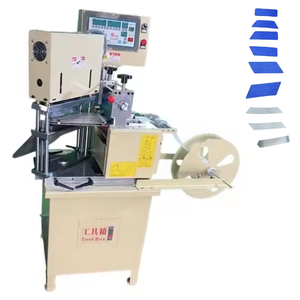 Machine de découpe automatique pour formes trapézoïdales, parallélépipédiques, triangulaires, sangles, rubans en nylon, ceintures, PVC, PP et bois, certifiée CE - Product Image 1