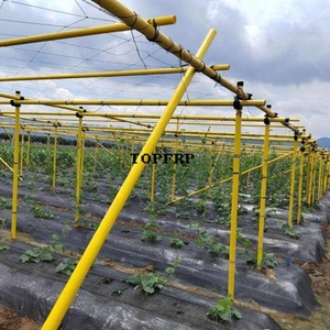 Durable Fiberglass Tubes Support Poles Used for Shade <b>Net</b> Passion Fruit Wax Gourd Planting - Product Image 4