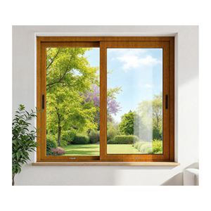 Thiết kế hiện đại hợp kim nhôm cửa sổ trượt thép không gỉ treo rèm cách nhiệt ngang mở màn hình gấp - Product Image 2