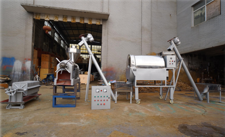 Huile d'arachide à vis Unique d'avocat hydraulique roulette presseurs d'huile de Ligne