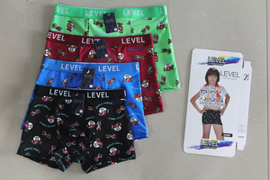 Schattige Stijl Mid-Rise Kinderboxerondergoed Zacht En Comfortabel Jongensslip Met Cartoonprint - Product Image 4