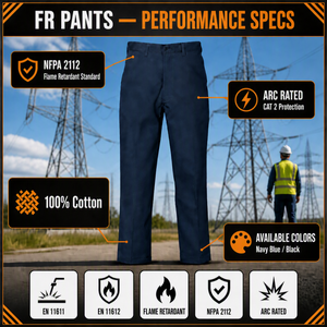 Offre Spéciale CAT 2 Vêtements FR FRC Pantalon ignifuge résistant au feu - Product Image 2