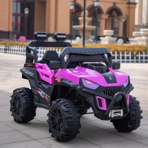 Nouvelle voiture électrique pour enfants les enfants peuvent s'asseoir dans un véhicule tout-terrain à quatre roues avec voiture jouet télécommandée - Product Image 5