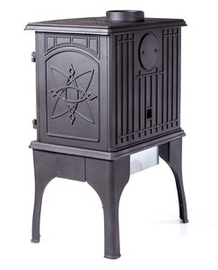 Poêle à <span class=keywords><strong>bois</strong></span> domestique utilisable pour la cuisson. <span class=keywords><strong>Cheminée</strong></span> pour cuisiner et chauffer. - Product Image 2