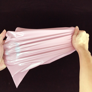 Fabricante <span class=keywords><strong>Pink</strong></span> Eco Friendly Plastic Polymailers Mailing Courier Packaging Bolsas de envío - Product Image 5