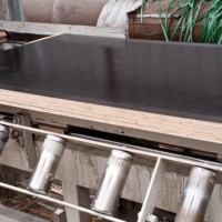 Contrachapado Recubierto de Película para la Construcción de Cimentaciones y Pilares, Núcleo de Madera Dura de Alta Resistencia, Contrachapado Reutilizable para Encofrados