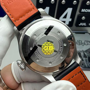 Reloj de Lujo para Hombre ZF Factory, Marca de Primera Calidad, Acero Inoxidable, Mecánico Automático, Resistente al Agua, Movimiento ETA, 46 mm, Analógico, Deportivo, Correa de Cuero - Product Image 5