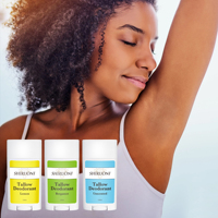 Vente en gros de parfum anti-transpirant longue durée hydratant pour la peau absorbant les odeurs déodorant bergamote citron boeuf suif