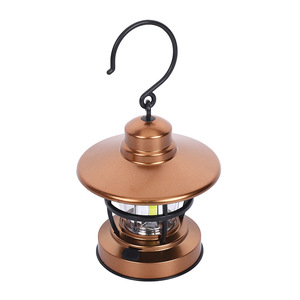 Camping Lantern Led <b>Battery</b> Operated Metal Outdoor Portable Light For Tent Hiking Fishing Emergency Use - Product Image 5