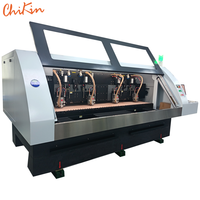 Machine de fraisage CNC professionnelle pour la fabrication électronique, machine de perçage et de fraisage de circuits imprimés à 4 broches