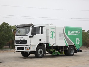 Shacman mới đường phố quét xe tải để bán chân không cơ khí quét không khí cho thành phố sử dụng thương mại - Product Image 3