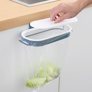2023 Portable plastic garbage bag holder hanging trash bag storage rack fashion rubbish bag holder