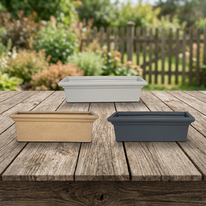 Mini pot de fleurs en plastique émaillé en forme de chat mignon avec trou de drainage, écologique, vente en gros - Product Image 2