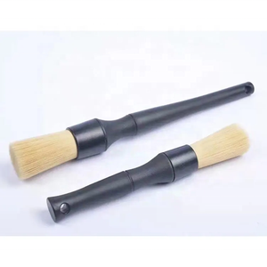 La nuova spazzola per dettagli per la pulizia dell'auto dei <span class=keywords><strong>capelli</strong></span> di cinghiale naturale di fabbrica fornisce prodotti per i dettagli della pulizia degli interni - Product Image 5