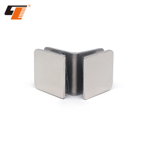 Hot Bán L-Hình Dạng Đôi Hình Chữ Nhật Kính Clip Standoff Kẹp Hiện Đại Nhiều Màu Thép Không Gỉ Chất Lượng Cao Cấp Kẹp Cho Thủy Tinh - Product Image 3