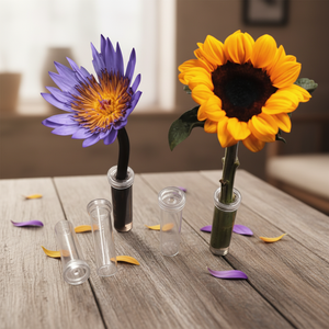 Tubo de Cuidado para Flores Frescas de Hortensia, Girasol, Anturio y Orquídea - Tubo de Agua de Gran Tamaño para Conservación de Flores Frescas para Jardín, Hogar y Floristerí<span class=keywords><strong>a</strong></span> - Product Image 3
