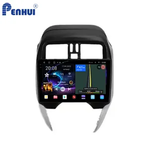 Penhui Android lecteur DVD de voiture pour Nissan Sunny 2014 - 2018 Radio GPS Navigation Audio vidéo CarPlay DSP multimédia 2 din