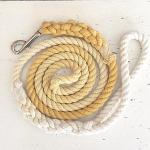 สายจูงสุนัขสีเหลืองทอง - Product Image 1