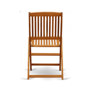 Fournisseur en gros de mobilier de salle à manger de patio avec table rectangulaire en bois d'acacia 4 places pour utilisation en extérieur dans le jardin - Product Image 2