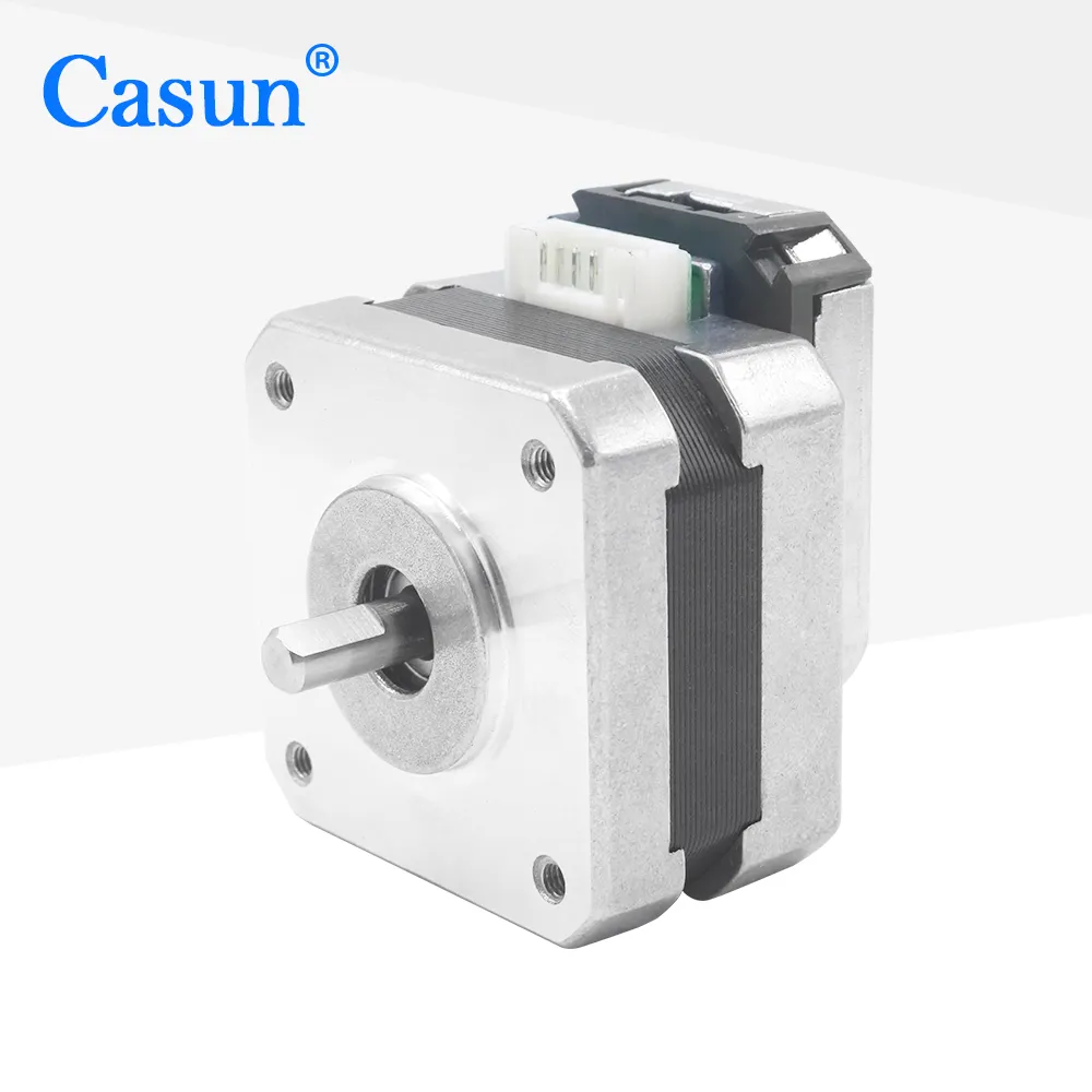 42X42X26Mm 1.8 Derajat 2 Fase NEMA 17 dengan AMT Nilai Absolut Increment Encoder Putaran Tertutup Stepper Motor