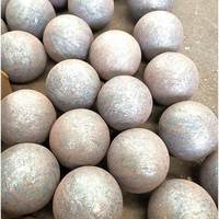 Bille en acier forgé à haute teneur en chrome et faible teneur en chrome 50 mm 60 mm 80 mm Matériel B2 B3 Bille en acier pour broyeur et mine