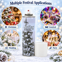 Yapay Kar Köpüğü Spreyi Karnaval Partisi Düğün Noel Beyaz Kar Spreyi Tatil Festivali Dekorasyonu için