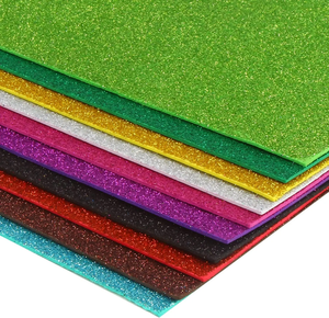 แผ่นกระดาษกลิตเตอร์สีแบบกำหนดเองขนาด40x60ซม. สำหรับโครงการงานฝีมือแบบ DIY และของตกแต่งบ้านพร้อมตัวเลือกโลโก้แบบกำหนดเอง - Product Image 1