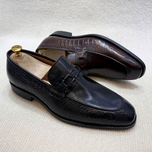 Nuevo Modelo 2026: Zapatos Formales de Cuero para Hombre - Botines de Piel de Vacuno de Primera Calidad para Boda y Negocios - Con Cordones, Antiestáticos, Hechos a Mano - Product Image 3