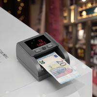 Easycount EC600 Détecteur de monnaie portable Insertion à 4 voies Compteur de billets Détection de billets de banque Caractéristiques de criblage d'argent inégalées