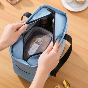 Sacs à lunch isothermes en tissu Oxford, portables et durables, pour étudiants et employés de bureau – Vente en gros à succès - Product Image 3