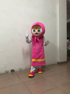 Nuevo Disfraz de Mascota de Personajes de Dibujos Animados de Niña Hermosa Rosa, Disfraces de Cosplay para Fiestas, Eventos y Actuaciones, Venta al por Mayor - Product Image 3