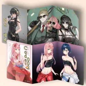 Gotess-Gruben-Karten Booster-Box Promo PR-Pack Sammlung-Spiel Japanische Anime-Schönheit-Spielkarte Protektor-Sammelbrett