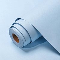 MOI Vente Chaude PVC Papiers Peints Couleur Unie Étanche À L'humidité Peel Stick Papier Peint pour La Décoration Intérieure Hôtels Halls