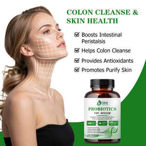 Hot Sale Probiotic for Women Capsules with Colon Cleanse <b>Blend</b> Prebiotics Fruit and Vegetable Boosts Intestinal Peristalsis - Product Image 3
