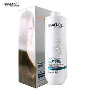 Navensi Factory Wholesale 3 IN 1 Rebonding Organic Argan Oil Protein Keratin Hair Permanent Lotion For Hair Straightening